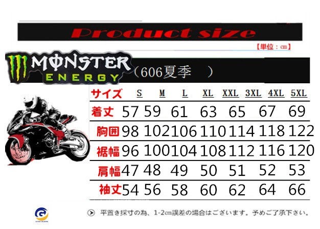 モンスター エナジー メッシュ バイク ジャケット ライダースジャケット バイク ウェア 春 夏 秋 プロテクター装備の通販はau PAY マーケット  - Sunion | au PAY マーケット－通販サイト