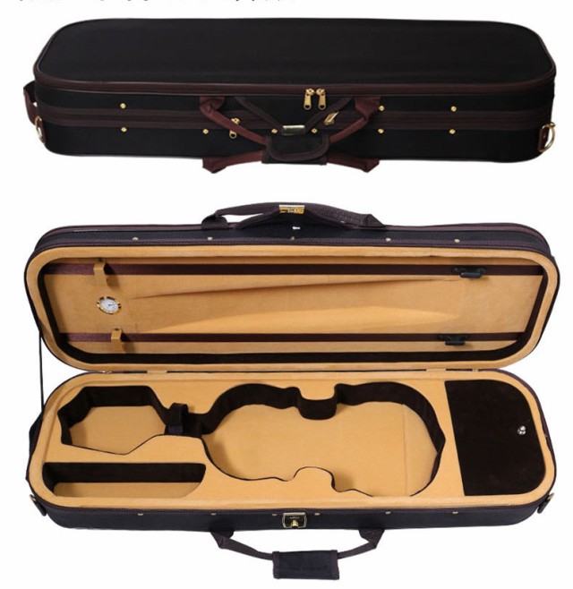 超目玉 VIOLIN CASE バイオリンケース 楽器 管楽器 オックスフォード 軽量 防撥水 ケース 長方形 3WAY リュック ショルダー 手提げ 