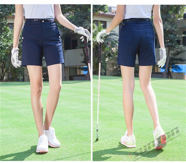 ゴルフウェア レディース ショートパンツ ゴルフ 膝上 五分丈 ゴルフウェア レディース ショートパンツ ゴルフ 膝上 五分丈