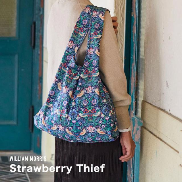 KIND BAG カインドバッグ エコバッグ ウィリアム・モリス 折りたたみ コンパクト レジ袋 洗える ナイロントートバッグ 買い物袋