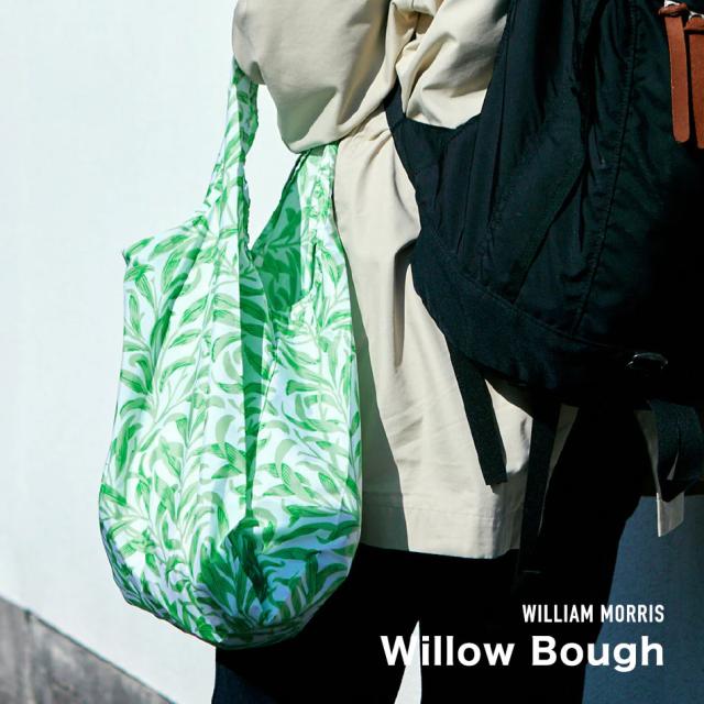 KIND BAG カインドバッグ エコバッグ ウィリアム・モリス 折りたたみ コンパクト レジ袋 洗える ナイロントートバッグ 買い物袋