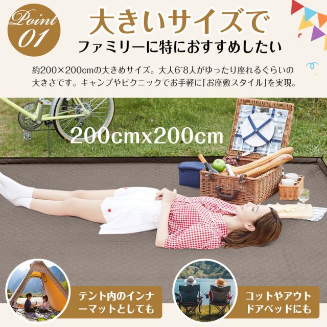 レジャーシート 200×200