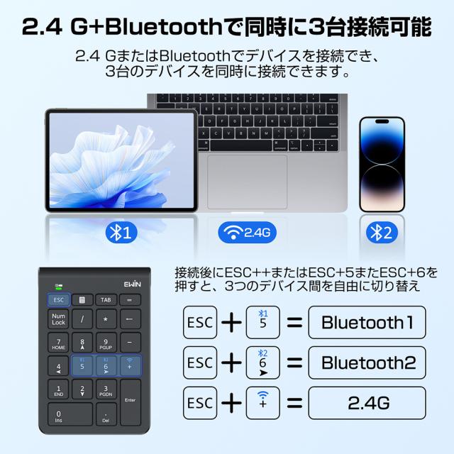 キーボード 2.4GHZ
