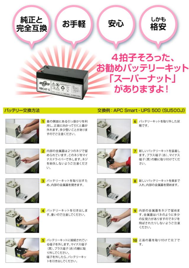 RBC47-S 新品□□RBC47に互換□□スーパーナット長寿命・保証書