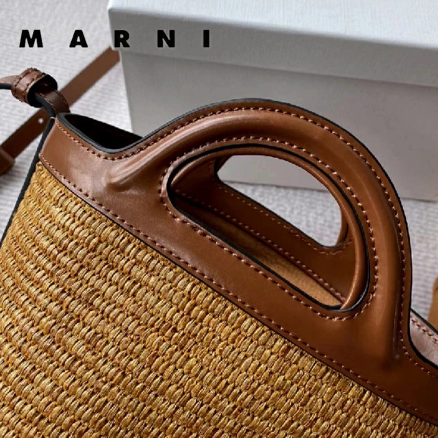 MARNI マルニ marni バケットバッグ トートバッグ 送料無料 2023夏新作