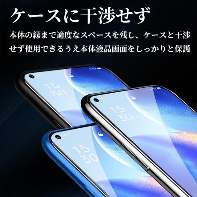 oppo reno 5a ガラスフィルム スマホ保護シール 液晶画面フィルム