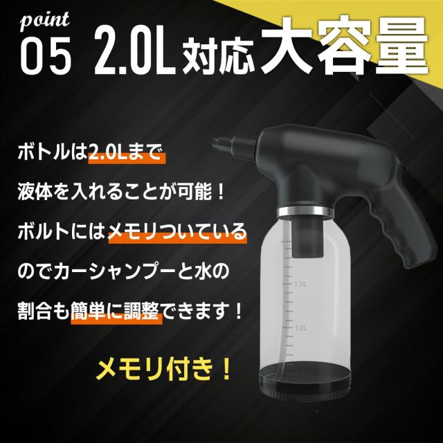 ォームガン洗浄