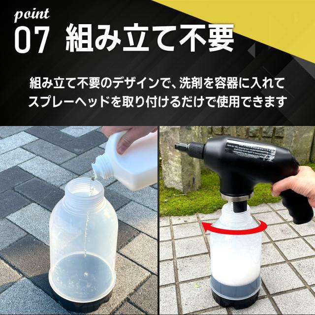 自動スプレー洗車機