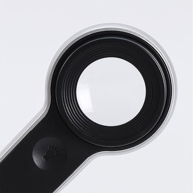 倍率ルーペ 検品用 光学レンズ採用 読書サポート 遠視対応 家庭用 携帯に便利 LED付き