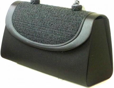 日本製　米沢織　編み手　フォーマルバッグ