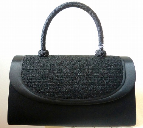 日本製　米沢織　編み手　フォーマルバッグ