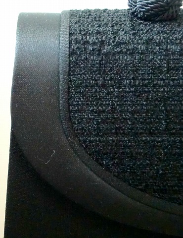 日本製　米沢織　編み手　フォーマルバッグ