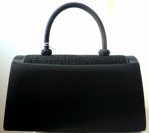 日本製　米沢織　編み手　フォーマルバッグ