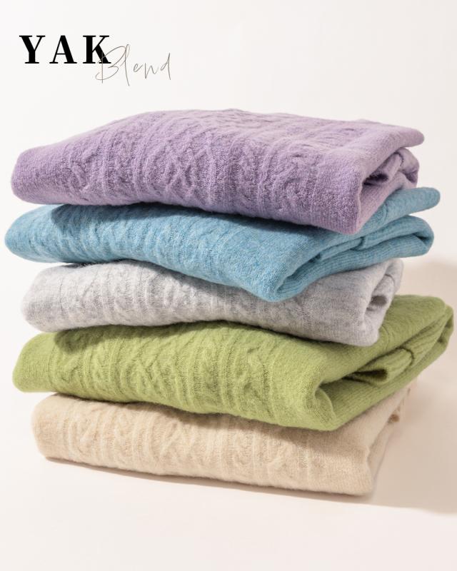 ヤクブレンド ニット