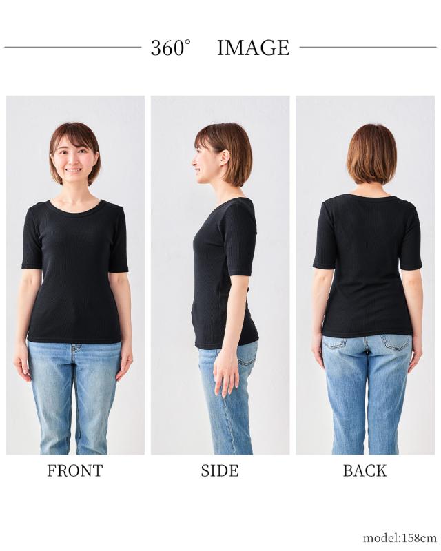 メリノウール 半袖tシャツ