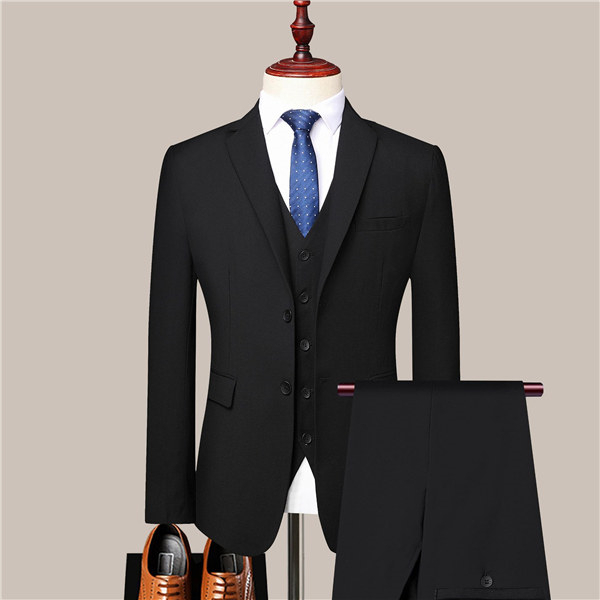 【水曜日まで！10％クーポン配布中】 スーツ メンズ 洗える 安い ウォッシャブル 3点セット ビジネス 面接 結婚式 就職 卒業式 成人式 おしゃれ 紳士服 二次会 パーティー ブラック 水曜日まで！10％クーポン配布中】 スーツ メンズ 洗える 安い
