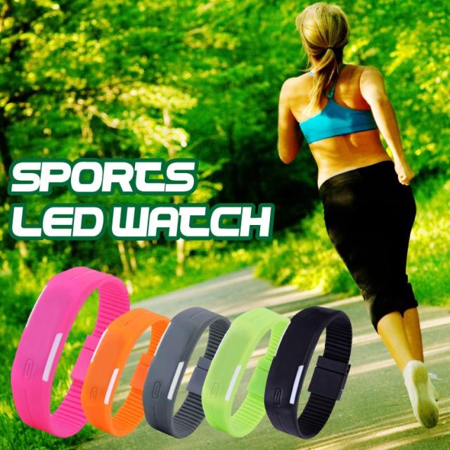シリコンLED腕時計