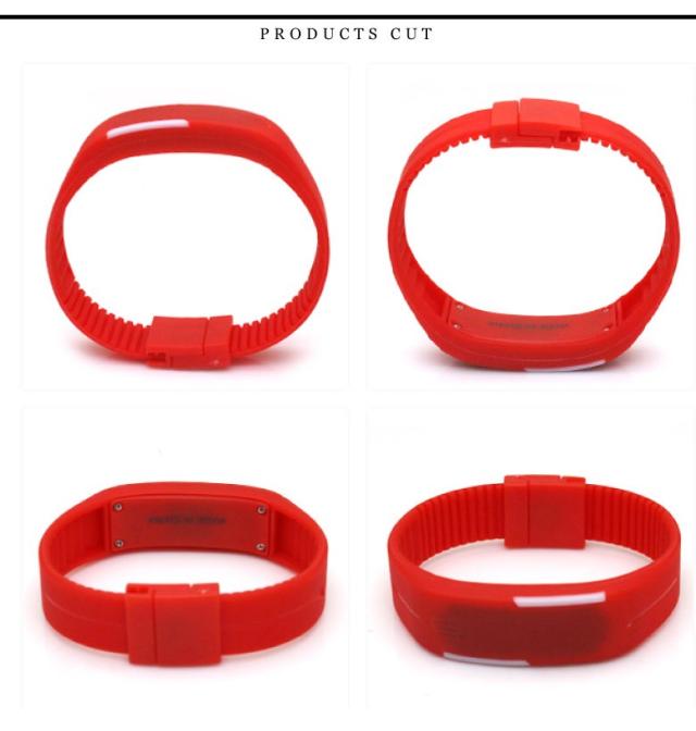 シリコンLED腕時計