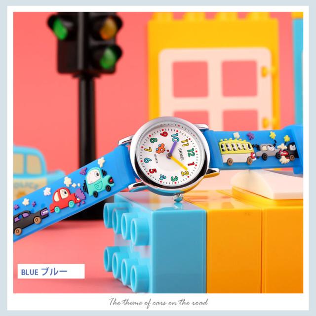 SKMEI 腕時計 子供用 3D バンド キャラクター 腕時計 キッズ