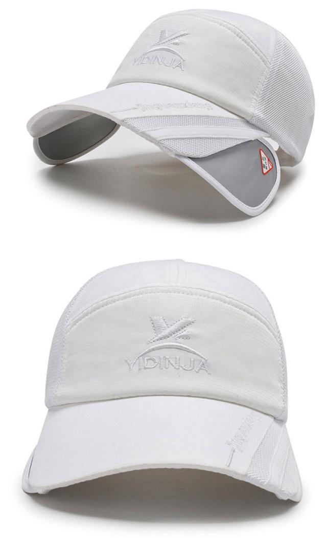 サンバイザー レディース UVカット キャップ 帽子 メンズ 夏 つば広