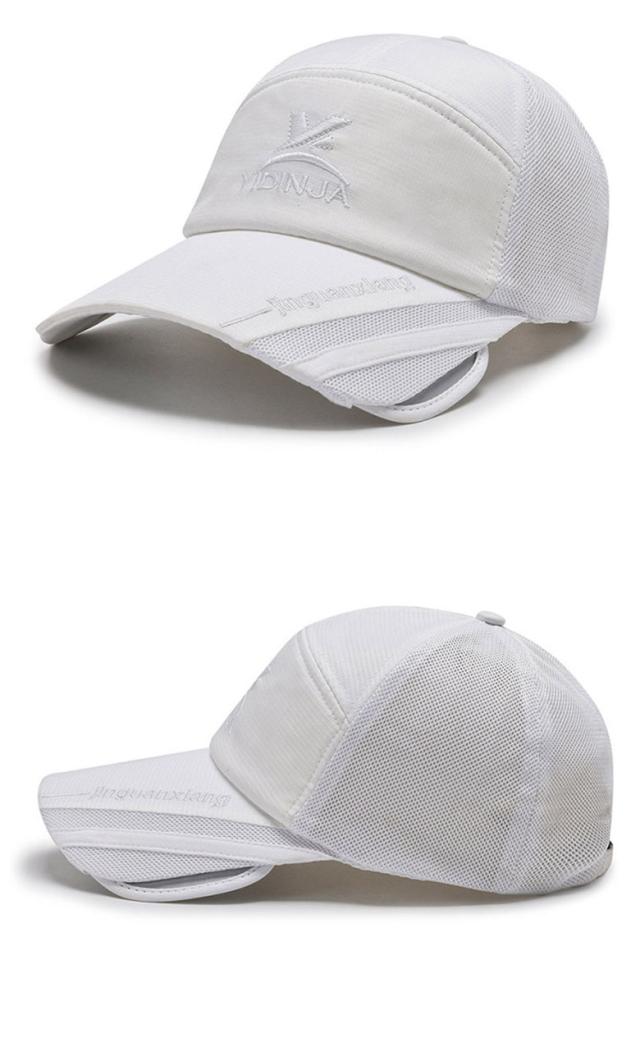 サンバイザー レディース UVカット キャップ 帽子 メンズ 夏 つば広