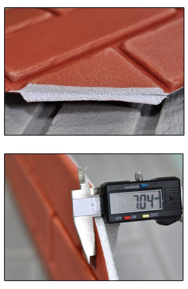 壁紙 はがせる シール のり付き 木目 レンガ クロス 木目調