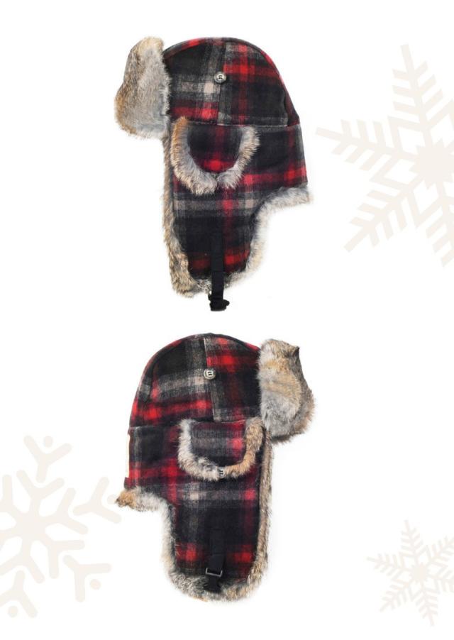 耳あて 帽子 305WRD MAD BOMBER hat ロシア帽子 マッドボンバーハット