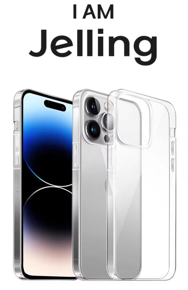 iphone15カード収納クリアケース