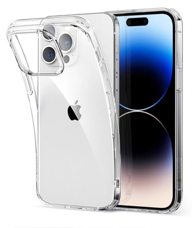 iphone15カード収納クリアケース