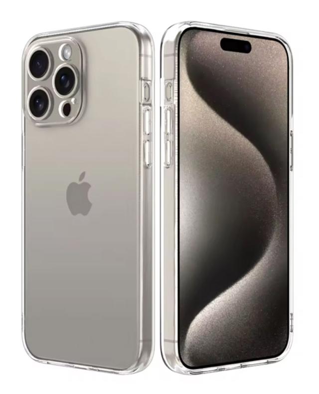 iphone15カード収納クリアケース
