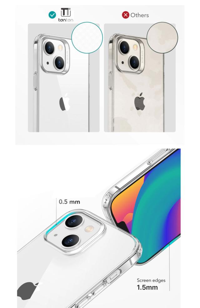 iphone15カード収納クリアケース