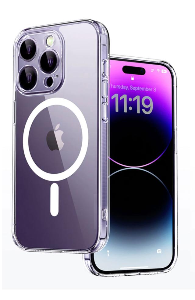 iphone15カード収納クリアケース