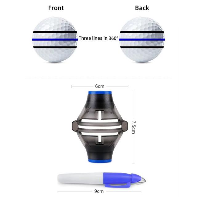 ゴルフボール ラインマーカー