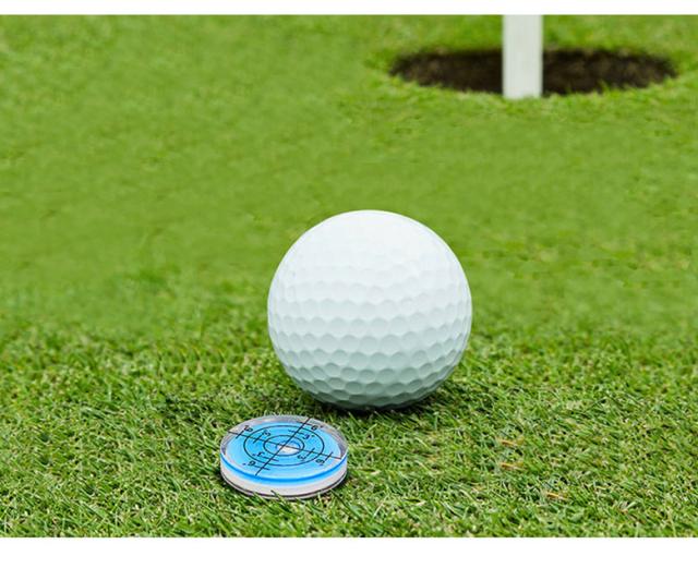 水平器付マーカー ゴルフマーカー