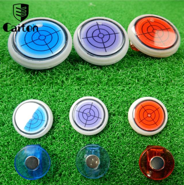 水平器付マーカー ゴルフマーカー