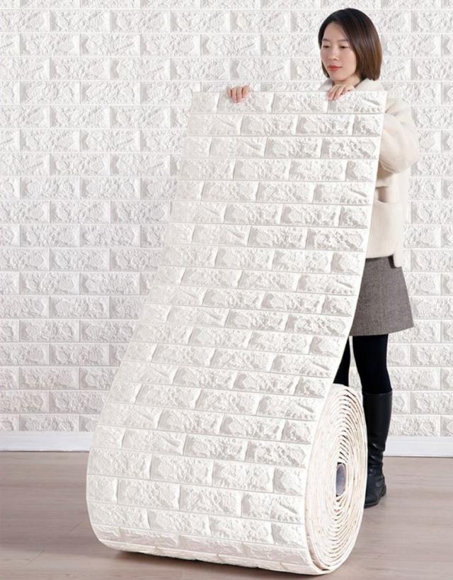 壁紙 はがせる シール のり付き 木目 レンガ クロス 木目調