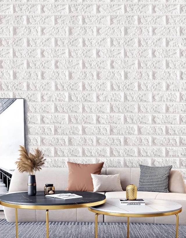 壁紙 はがせる シール のり付き 木目 レンガ クロス 木目調