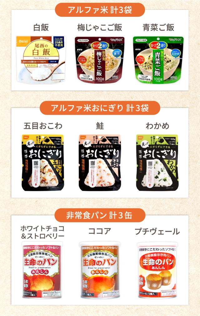 内容品概要-ごはん