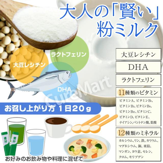 ユニマットリケン とってもおいしい 大人の賢い粉ミルク