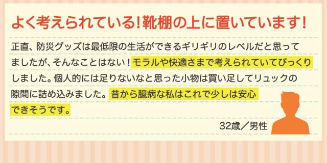 送料無料 防災セット一人用