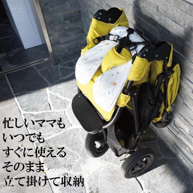 CARESTARハニカムメッシュベビーカー遮熱マット＆コットンシートセット14