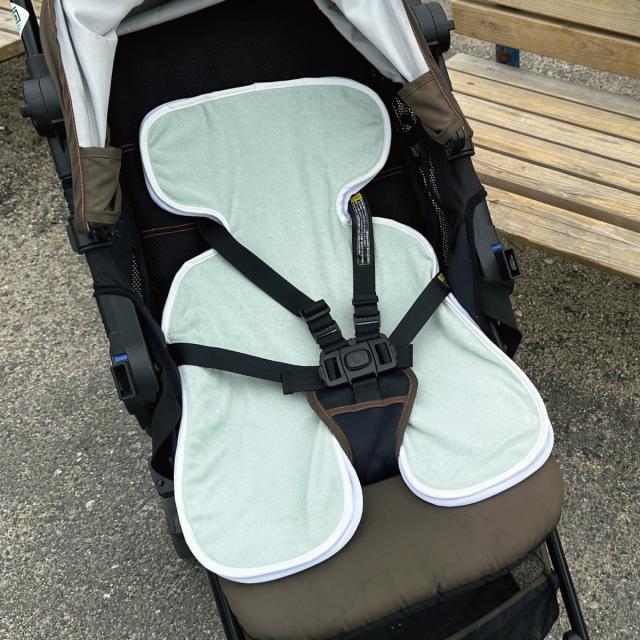 CARESTARハニカムメッシュベビーカー遮熱マット＆コットンシートセット19