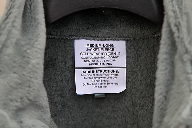 10s DEADSTOCK U.S.ARMY ECWCS GEN3 LEVEL3 POLARTEC FLEECE JACKET FOLIAGE GREEN 2010年納品 米軍実物新品 デッドストック ポーラテック フリース ジャケット フォリアージグリーン アメリカ軍 米軍放出 ヴィンテージ ミリタリー メンズ アウター