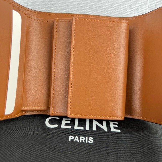 数量限定」celine セリーヌ 財布 三つ折り トリフォールド ウォレット ...