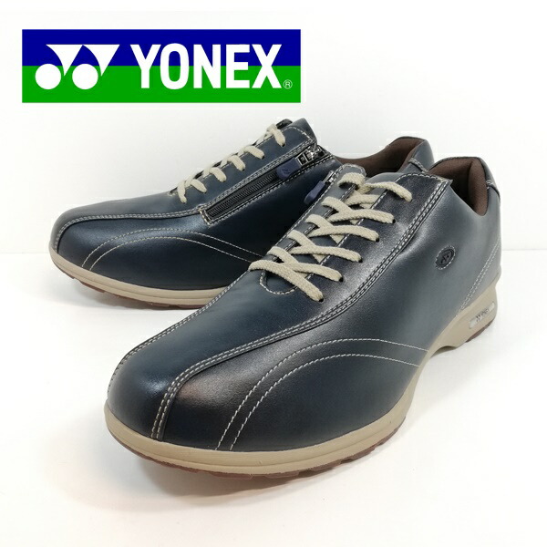 ヨネックス ウォーキング シューズ MC30W 靴 幅広 4.5E ネイビー 【メンズ】