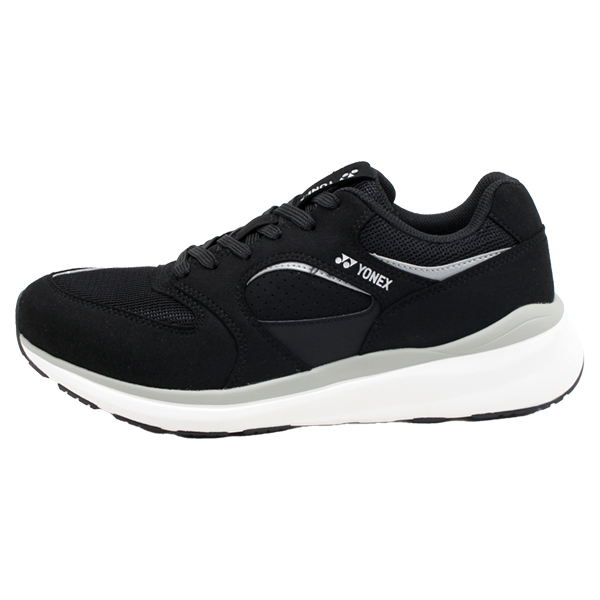 ヨネックス メンズ SHW123 パワークッション ウォーキングシューズ 3.5E ブラック グレー スニーカー 幅広 軽量 YONEX 【メンズ】