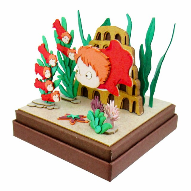 アメリカ通販ファッション さんけい みにちゅあーとキット 崖 スタジオジブリmini nonscale テント・タープ