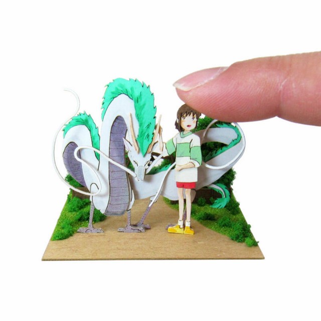 さんけい みにちゅあーとキット nonscale スタジオジブリmini 千