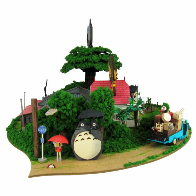 さんけい みにちゅあーとキット nonscale スタジオジブリ作品