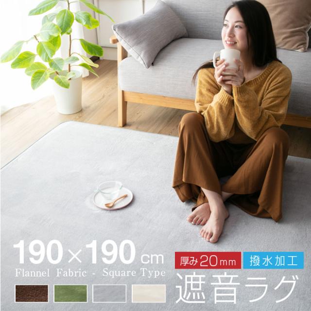 極厚 ラグマット